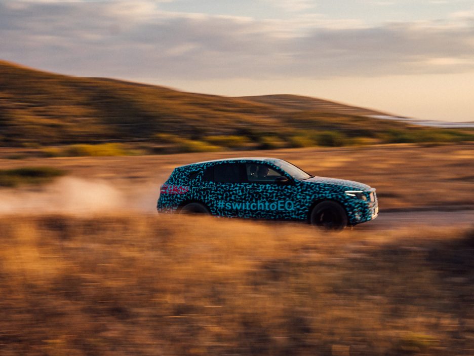 Mercedes-Benz EQC heat testing In Spain // Mercedes-Benz EQC Hitzeerprobung in Spanien