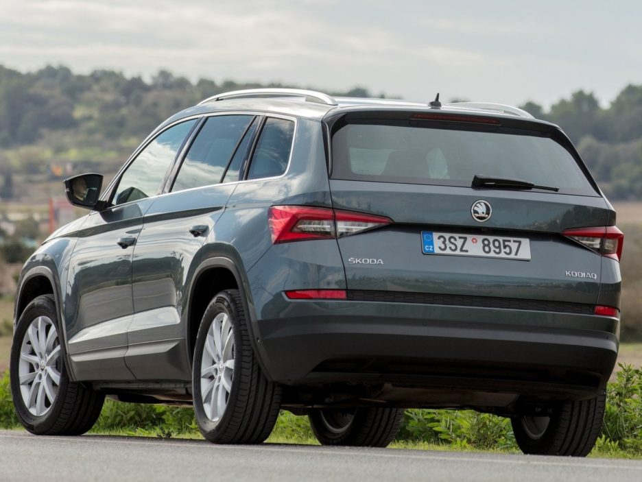 Skoda Kodiaq tre quarti posteriore