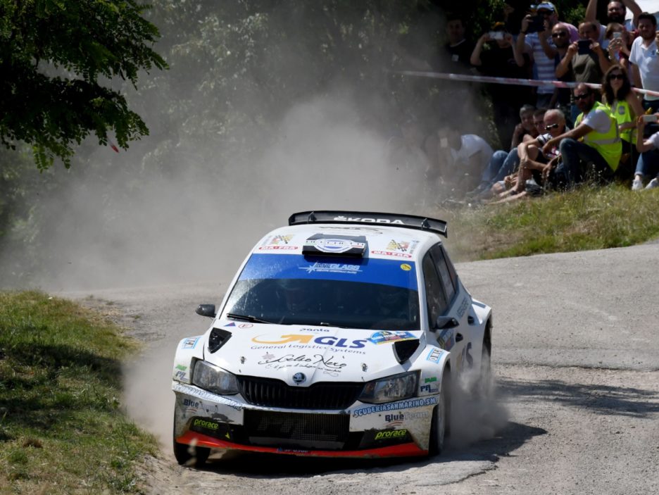 Ceccoli Skoda Fabia Rally San Marino 2018
