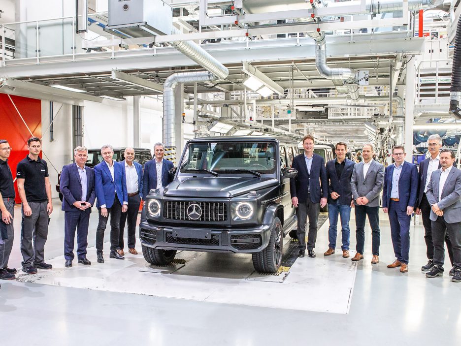 Produktionsstart der neuen Mercedes-Benz G-Klasse in Graz