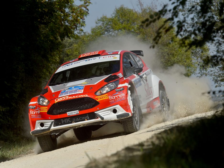 Andrea Crugnola, Danilo Fappani (Ford Fiesta R5 #5, Gass Racing)