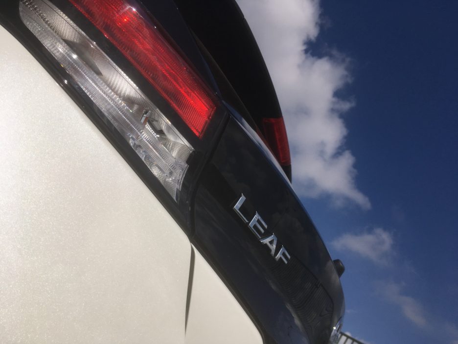 Nissan Leaf logo Leaf