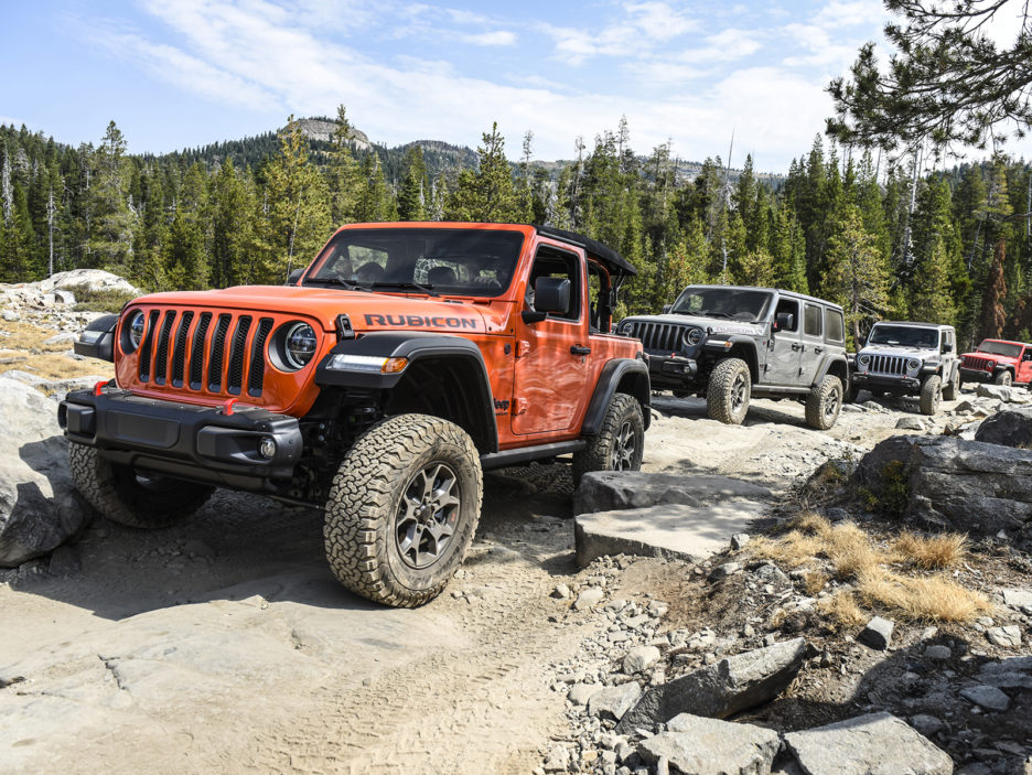 Jeep Wrangler JL Rubicon Trail 2018