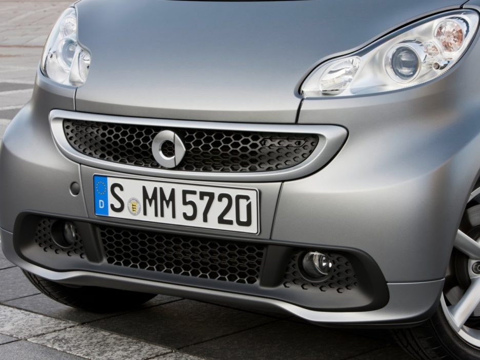 Smart fortwo mascherina