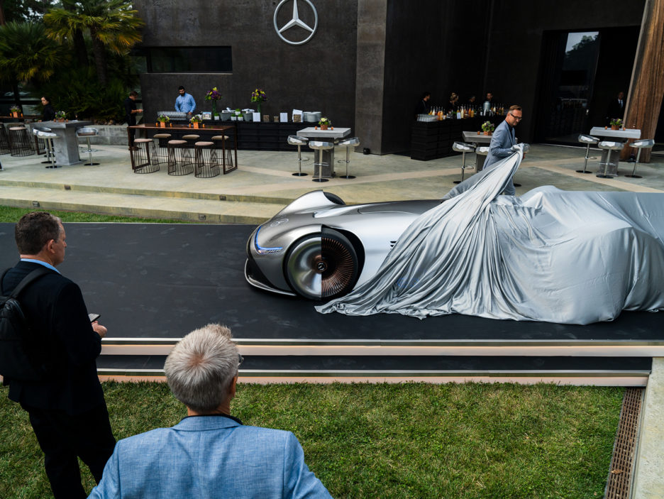 Mercedes Benz Showcar Vision EQ Silver Arrow, 2018