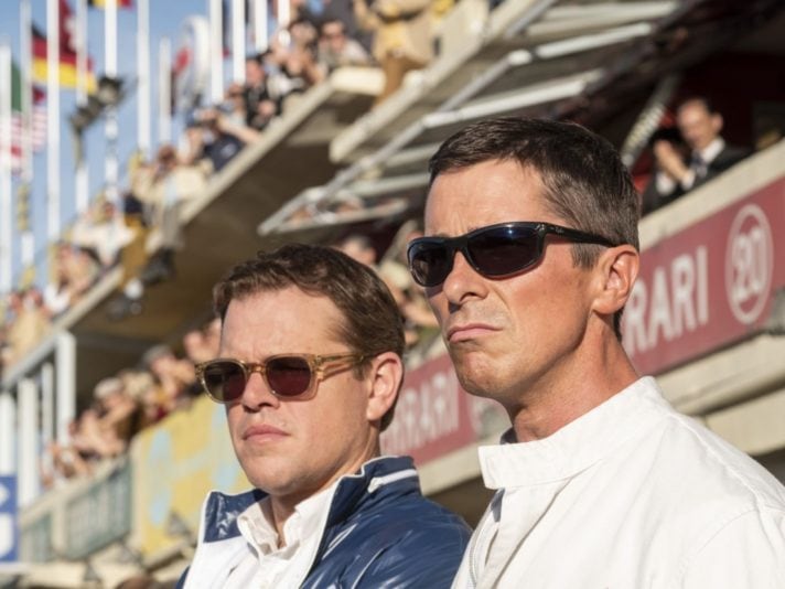 Matt Damon and Christian Bale in Twentieth Century FoxÕs FORD V. FERRARI.