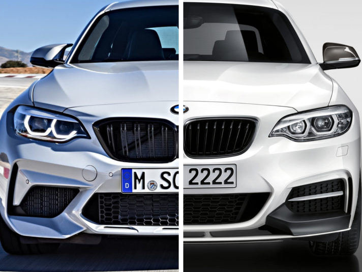 BMW M2 Performance VS M240i