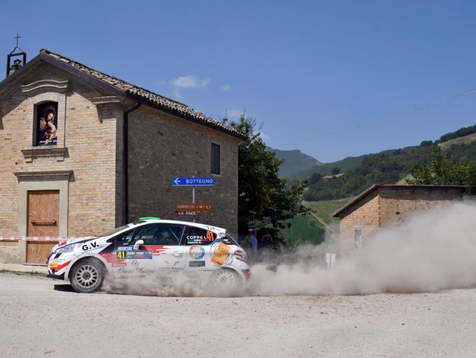 Lorenzo Coppe, Roberto Simioni (Peugeot 208 R2 #41, ASD Super 2000)