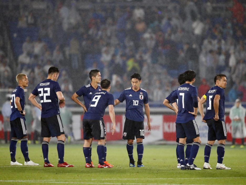 Japan vs Ghana soccer match