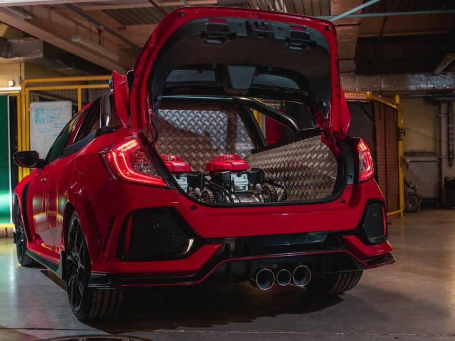 Honda Civic Type R Pickup Truck Concept dettaglio posteriore
