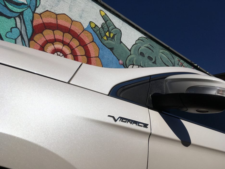 Ford Edge logo Vignale