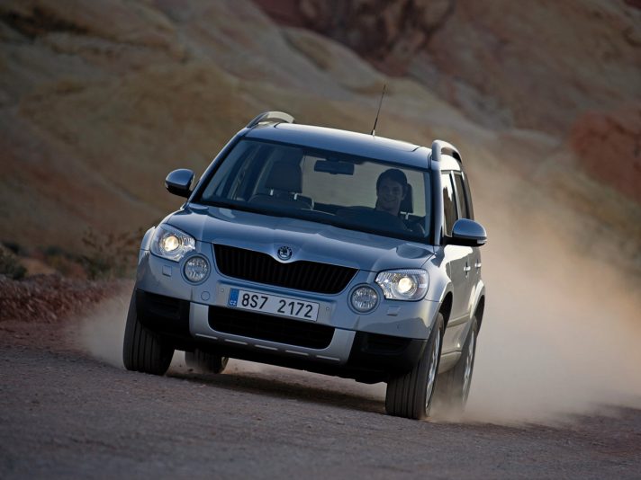 Skoda Yeti frontale