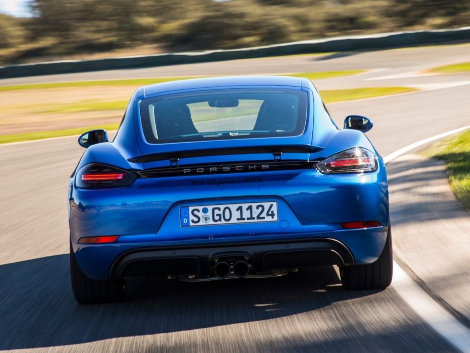 Porsche 718 Cayman GTS coda