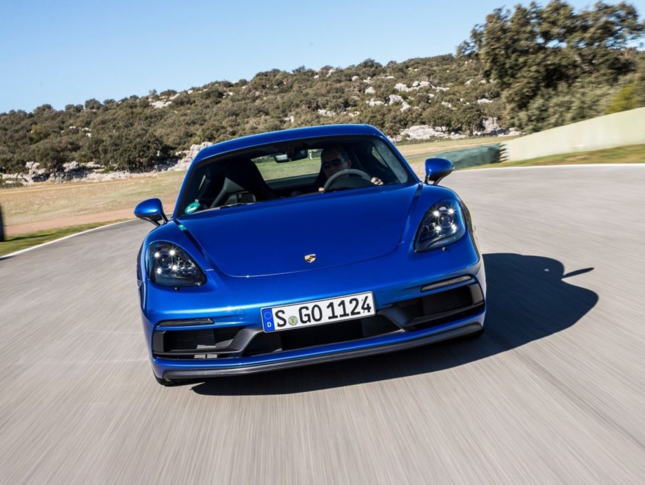 Porsche 718 Cayman GTS frontale