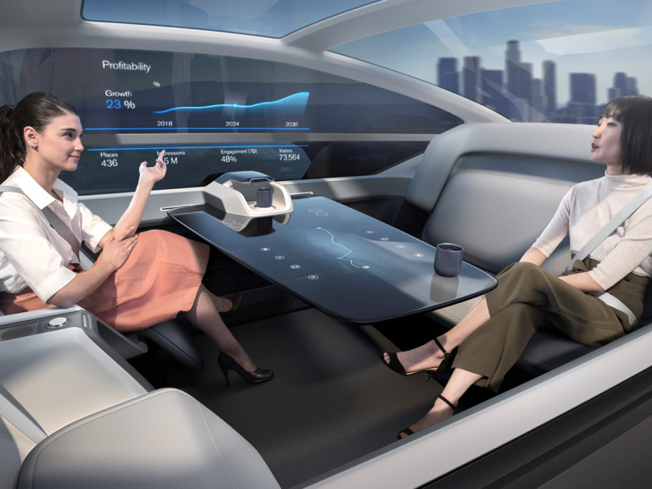 Volvo 360c Interior Office