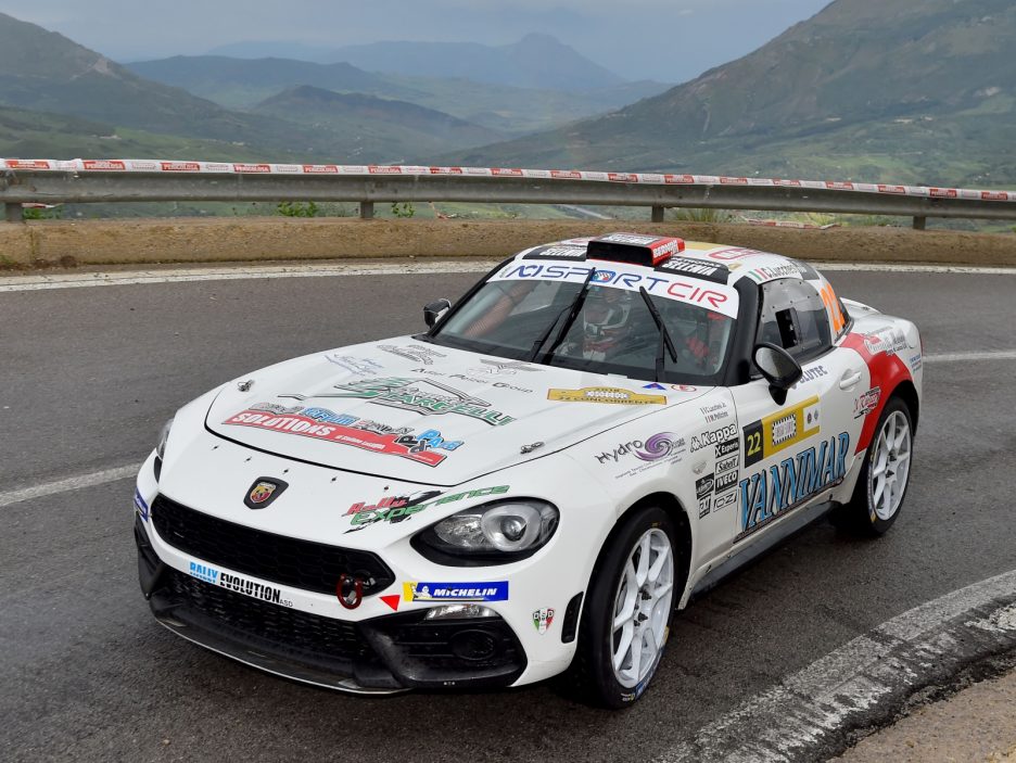 Cristopher Lucchesi Jr, Marco Pollicino (Abarth 124 Rally #22)
