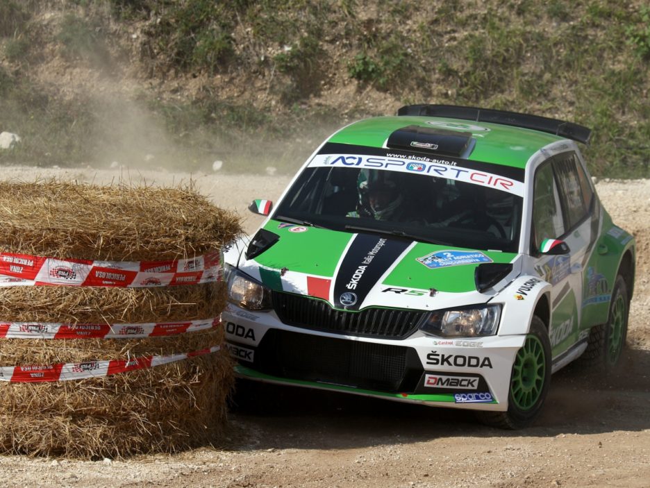 Umberto Scandola, Guido d Amore (Skoda Fabia R5 #2, Daytona Race)