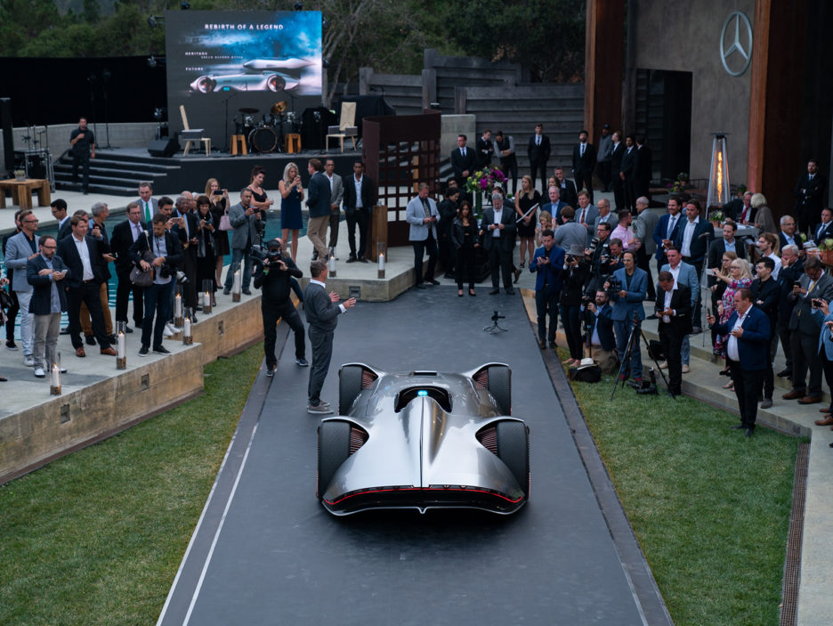 Mercedes Benz Showcar Vision EQ Silver Arrow, 2018