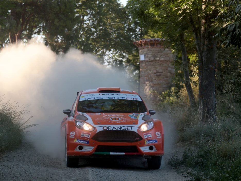 Simone Campedelli, Tania Canton (Ford Fiesta R5 #4, Orange1 Racing)