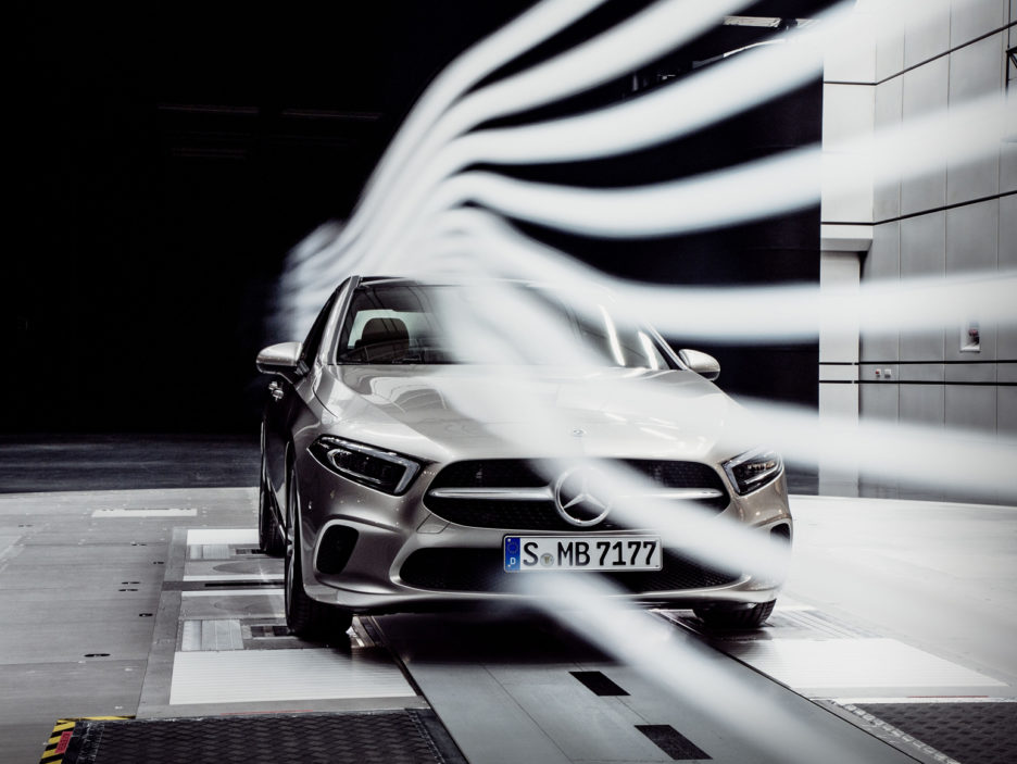 Weltrekord verteidigt: Die neue A-Klasse Limousine: Aerodynamischer ist keiner