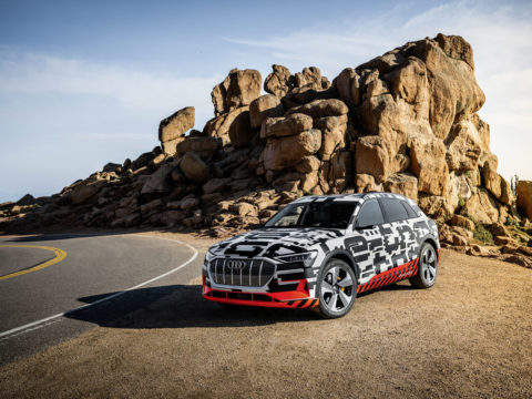 The Audi e-tron prototype