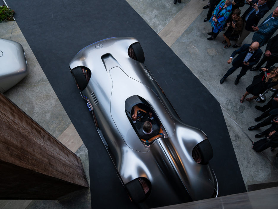 Mercedes Benz Showcar Vision EQ Silver Arrow, 2018