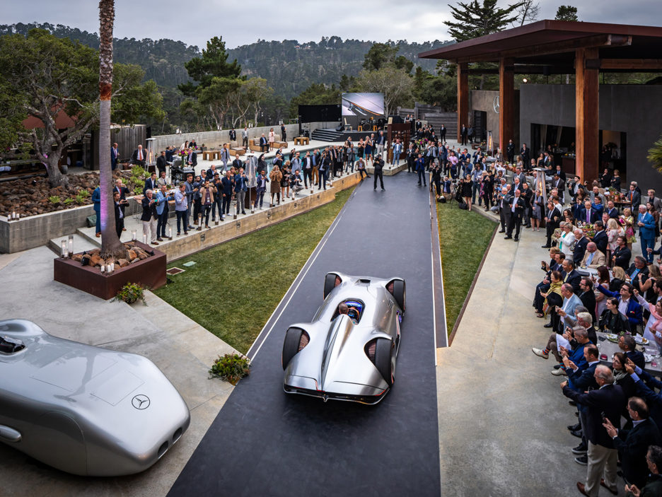 Mercedes Benz Showcar Vision EQ Silver Arrow, 2018