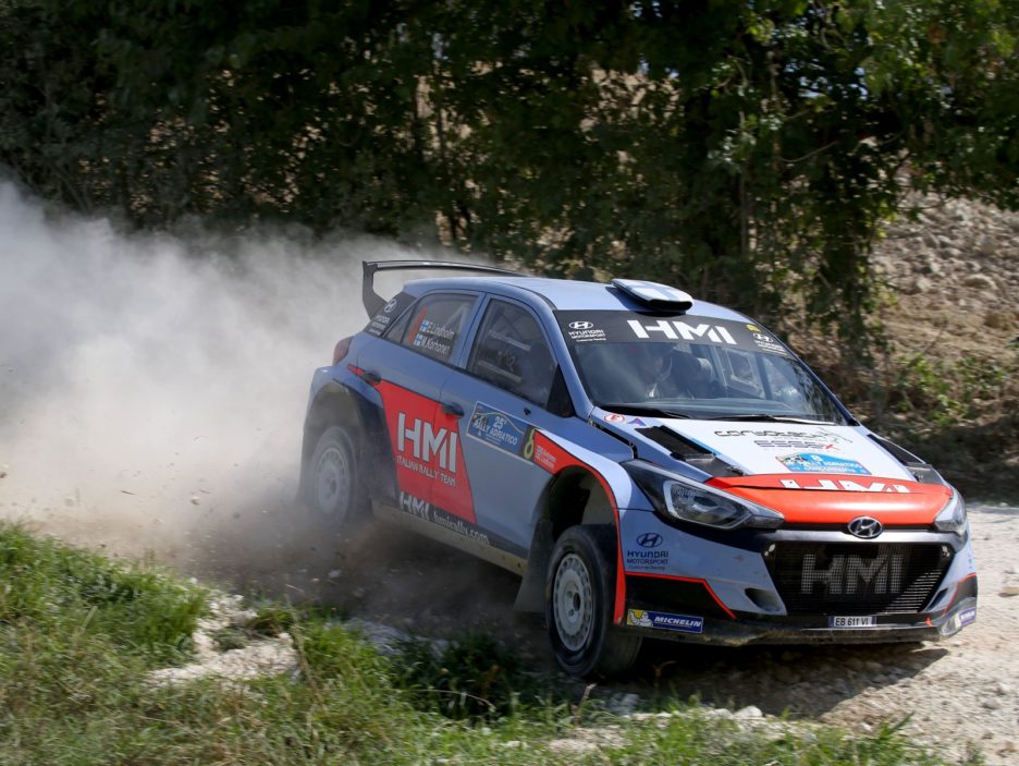 Emil Lindholm, Mikael Korhonen (Hyundai i20 R5 #8)