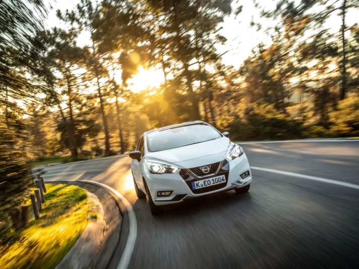 More Micra Live Event - White Micra N-Sport - Dynamic Front