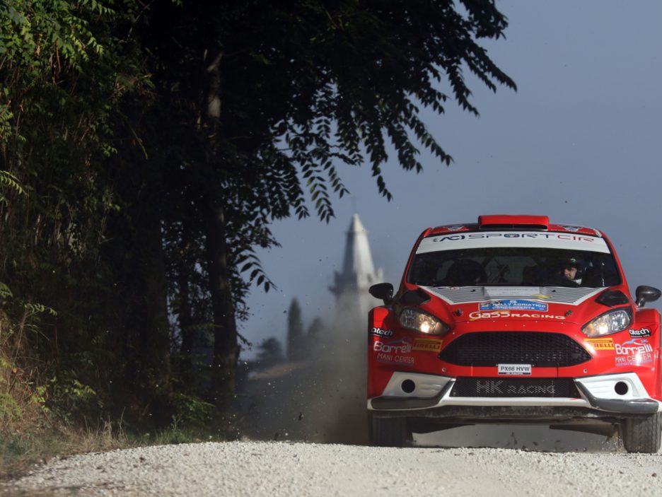 Andrea Crugnola, Danilo Fappani (Ford Fiesta R5 #5, Gass Racing)