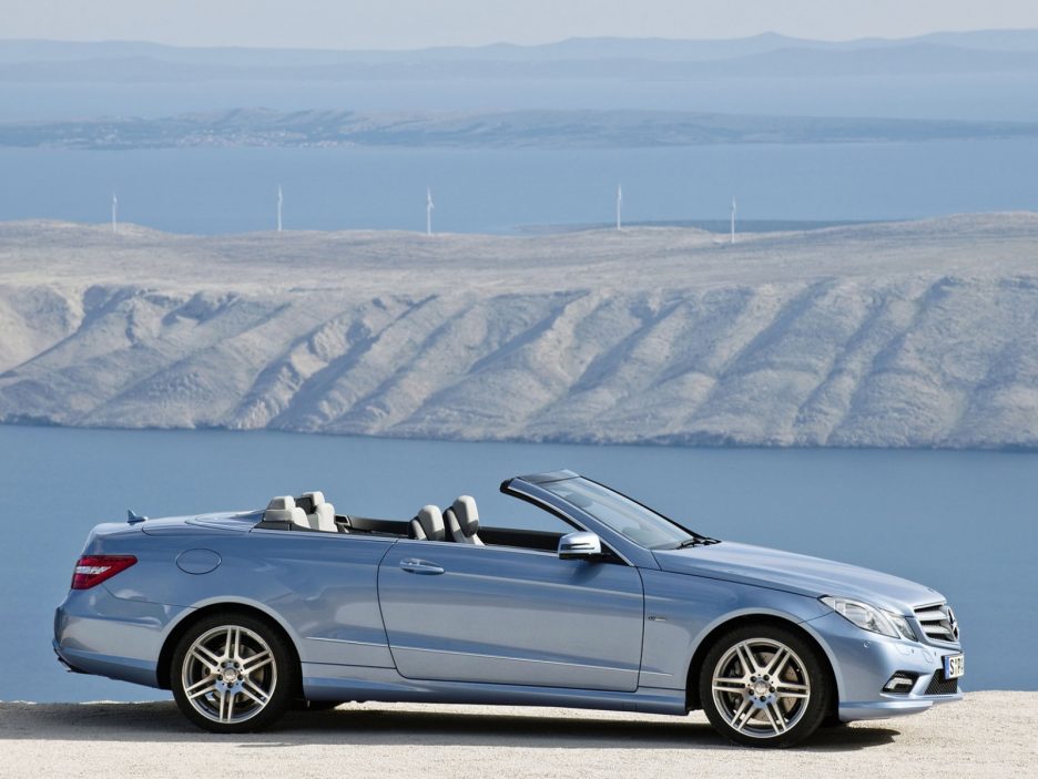 Mercedes classe E Cabrio profilo