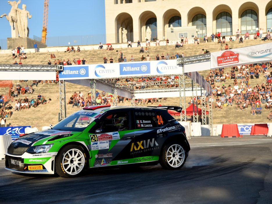 Giandomenico Basso, Moira Lucca (Skoda Fabia R5 #24, Movisport)