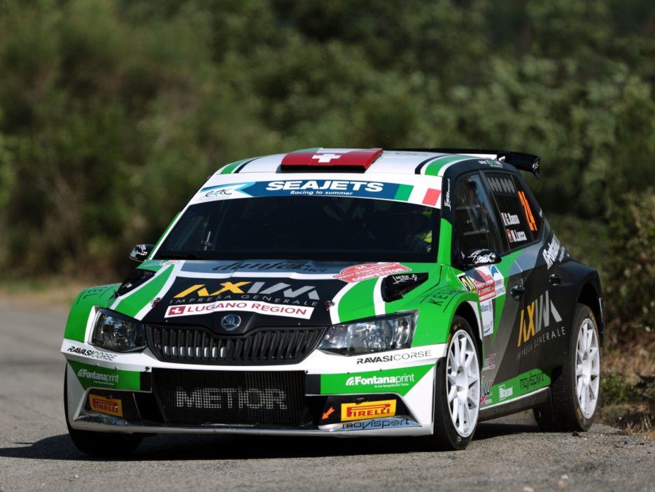Giandomenico Basso, Moira Lucca (Skoda Fabia R5 #24, Movisport)
