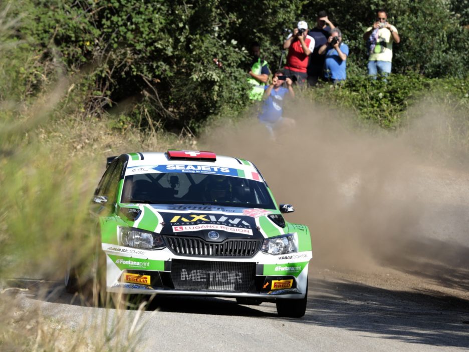 Giandomenico Basso, Moira Lucca (Skoda Fabia R5 #24, Movisport)