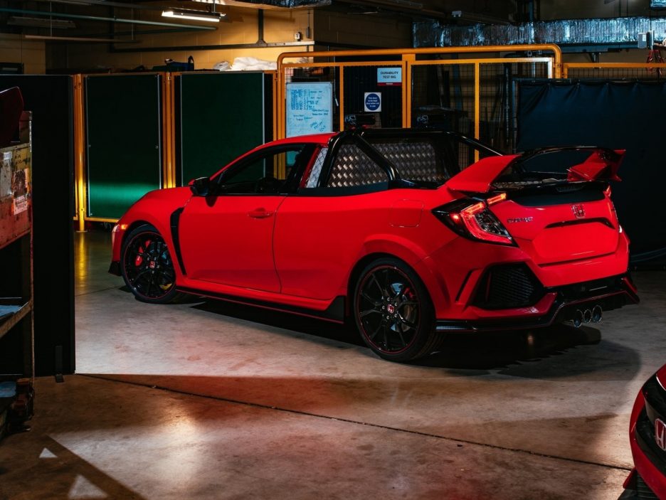 Honda Civic Type R Pickup Truck Concept tre quarti posteriore
