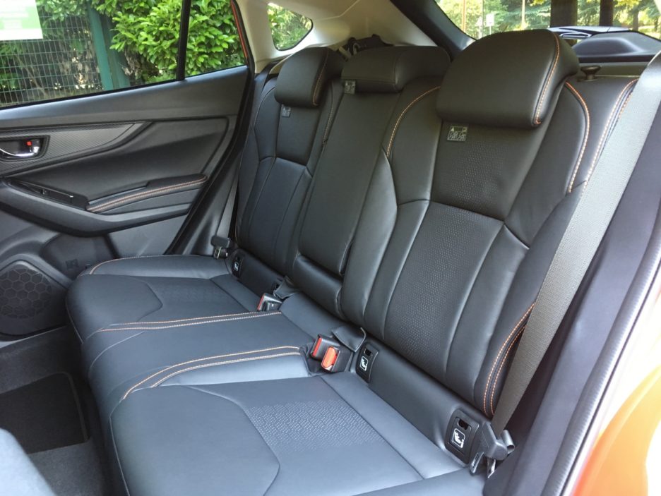 Subaru XV sedili posteriori