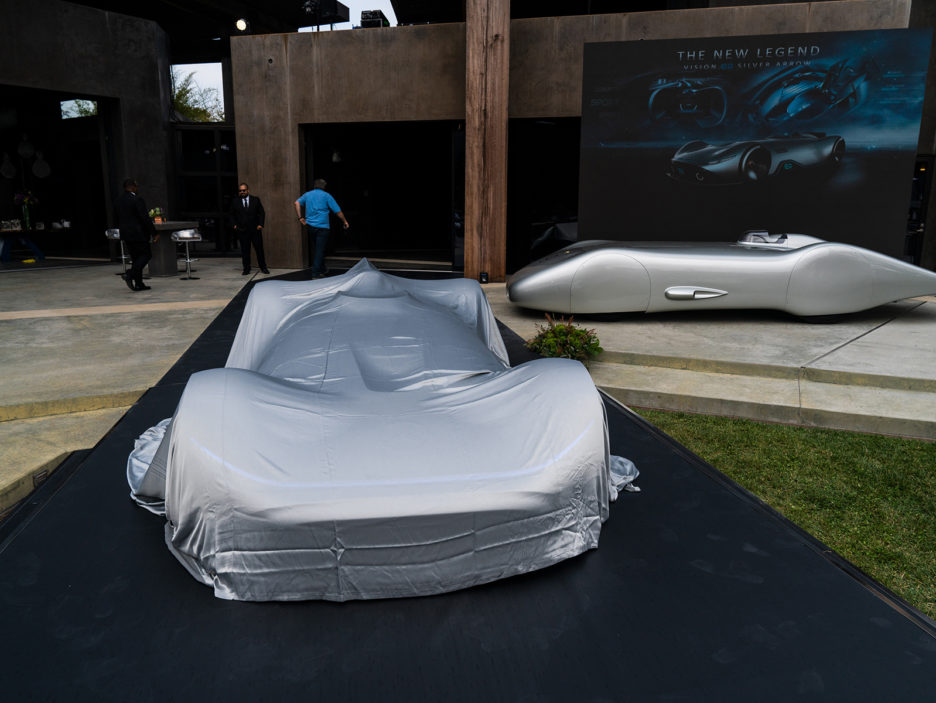 Mercedes Benz Showcar Vision EQ Silver Arrow, 2018