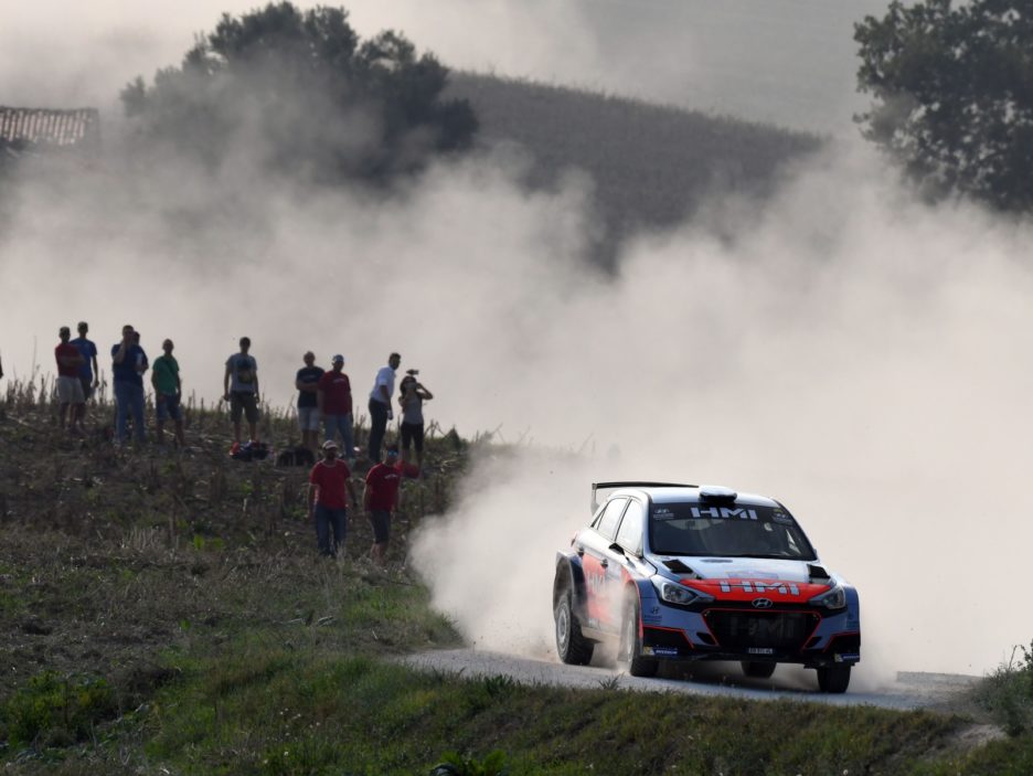 Emil Lindholm, Mikael Korhonen (Hyundai i20 R5 #8)