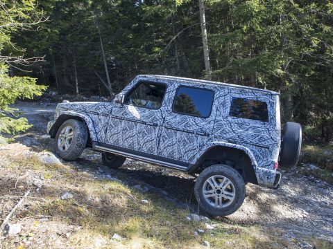 Die neue Mercedes-Benz G-Klasse: Die Legende auf dem Schöckl: Mehr Kontrolle, mehr Komfort