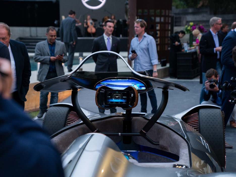 Mercedes Benz Showcar Vision EQ Silver Arrow, 2018