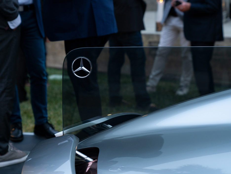 Mercedes Benz Showcar Vision EQ Silver Arrow, 2018