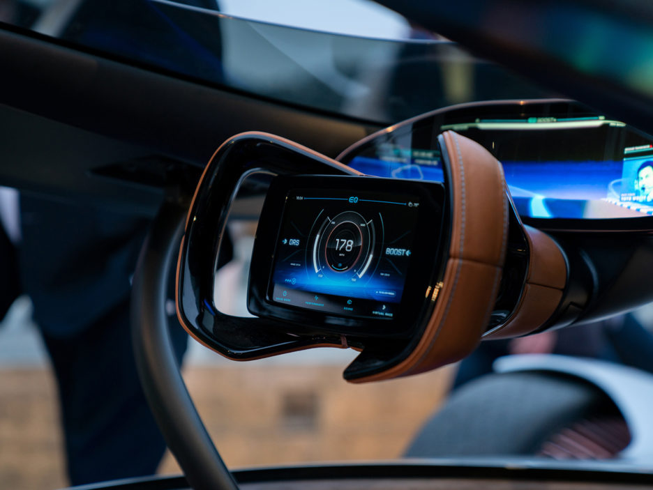 Mercedes Benz Showcar Vision EQ Silver Arrow, 2018