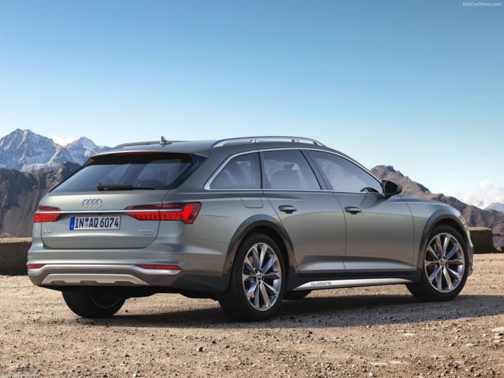 Audi A6 allroad tre quarti posteriore