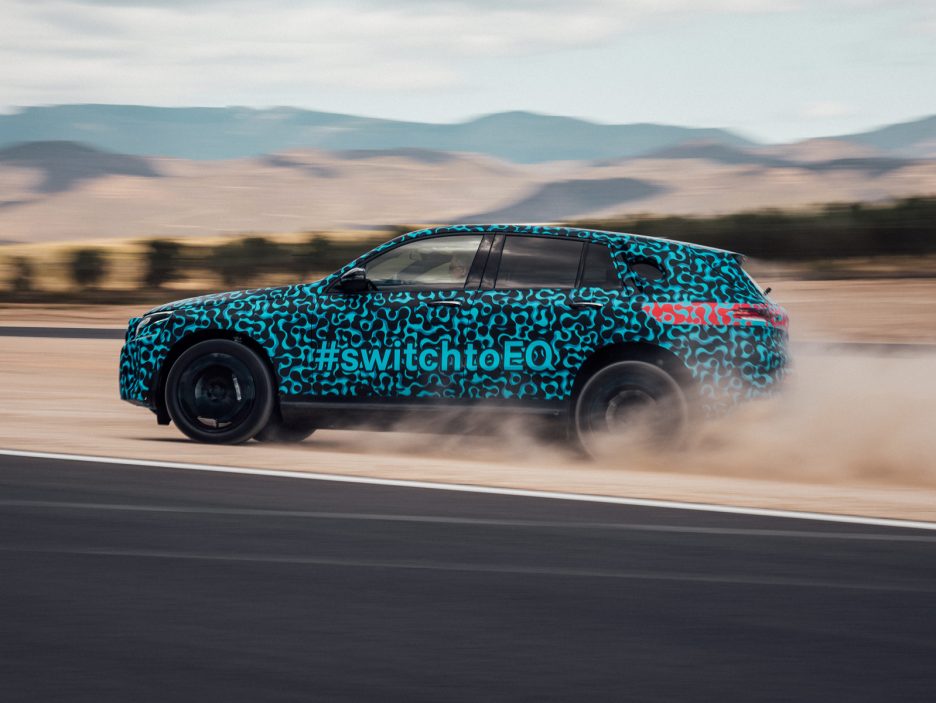 Mercedes-Benz EQC heat testing In Spain // Mercedes-Benz EQC Hitzeerprobung in Spanien