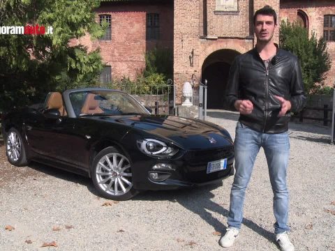 Fiat 124 Spider: la prova su strada