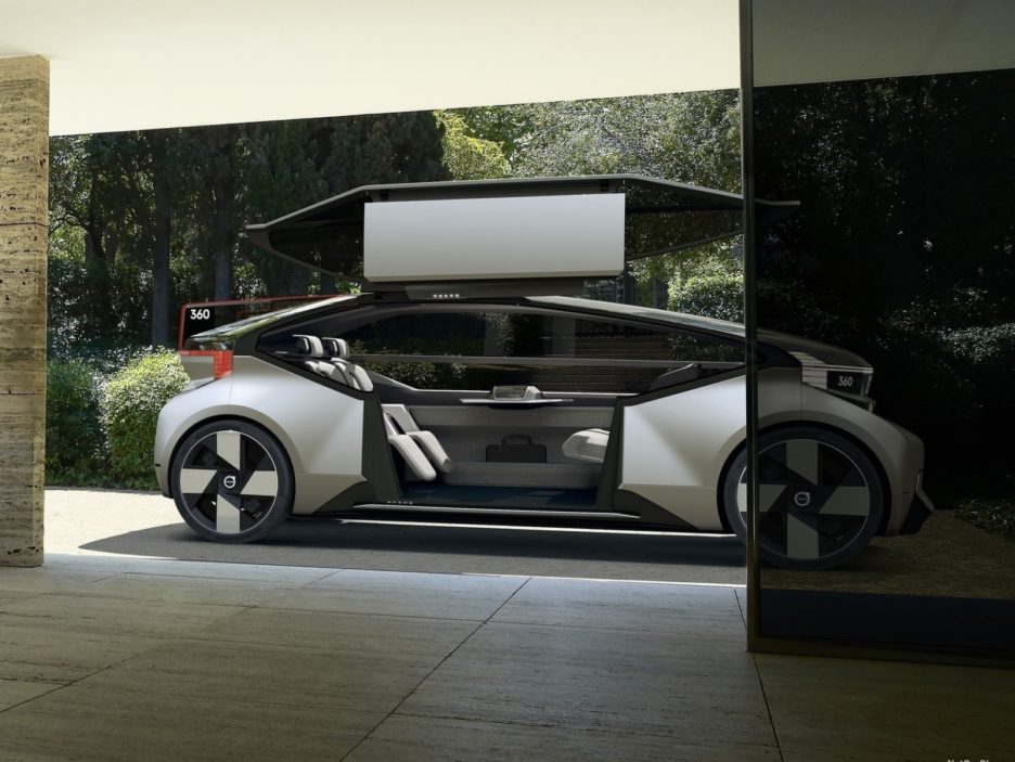 Volvo 360c Concept porte aperte
