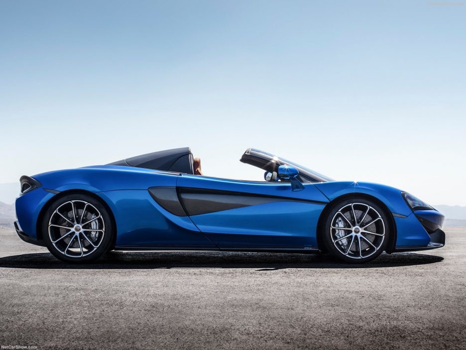 McLaren 570S Spider profilo