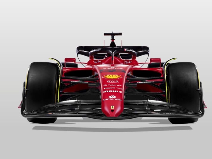 Ferrari F1-75 frontale