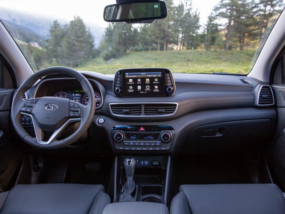 Hyundai Tucson restyling interni