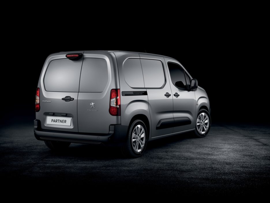 Peugeot Partner tre quarti posteriore